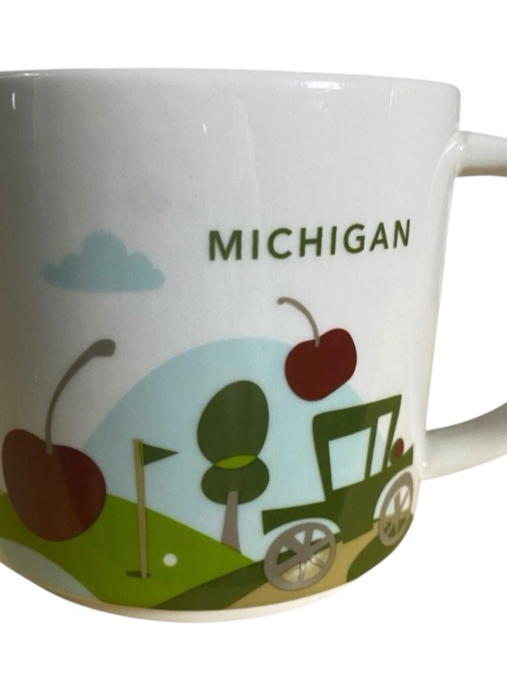 Starbucks Michigan You Are Here Collection Mug 14oz 2016